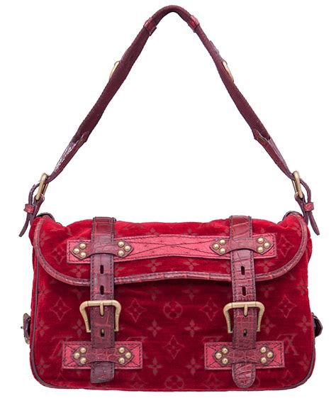 louis vuitton red bag limited edition